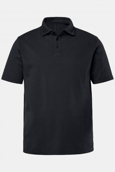 JP1880 Polo Shirt Pique Vintage Black - Polo-shirts für herren - Polo-Shirts für Herren in großen Größen