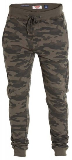 D555 Sutton Sweatpants Camo - Jogginghosen für herren - Jogginghosen für Herren in großen Größen