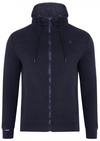Kangol Terrain Hoodie Navy - Herren-sweater und -hoodies - Herren-Sweater und -Hoodies in großen Größen
