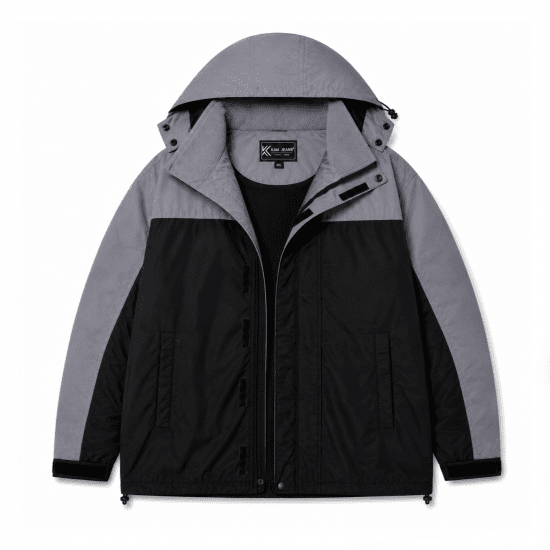 Kam Jeans 439 Softshell Jacket Black - Herren jacken - Herren Jacken in großen Größen