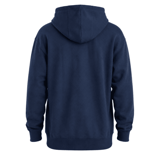 Motley Denim Copenhagen Hoodie Dark Indigo - Herren-sweater und -hoodies - Herren-Sweater und -Hoodies in großen Größen