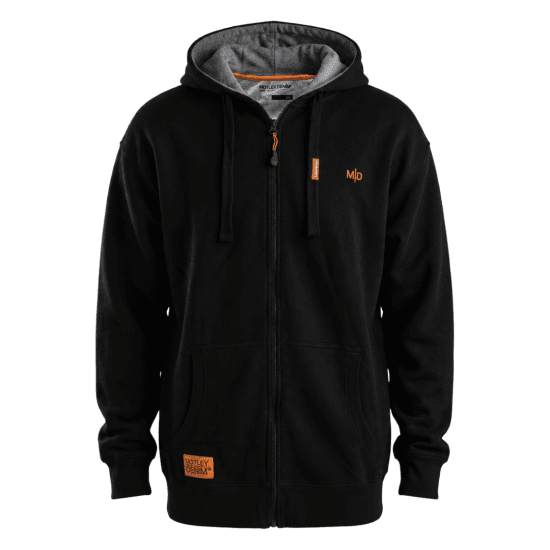 Motley Denim Copenhagen Hoodie Black - Herren-sweater und -hoodies - Herren-Sweater und -Hoodies in großen Größen