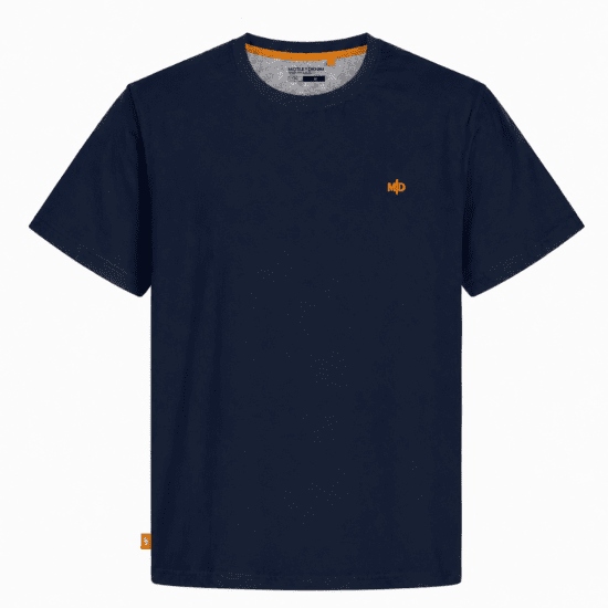 Motley Denim Stockholm T-shirt Navy - Herren-T-Shirts - Herren-T-Shirts in großen Größen