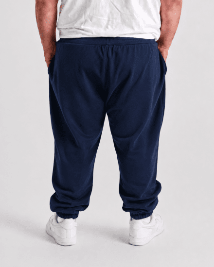 Motley Denim Berlin Sweatpants Dark Indigo - Jogginghosen für herren - Jogginghosen für Herren in großen Größen