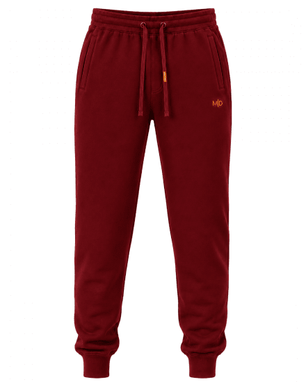 Motley Denim Berlin Sweatpants Red - Jogginghosen für herren - Jogginghosen für Herren in großen Größen
