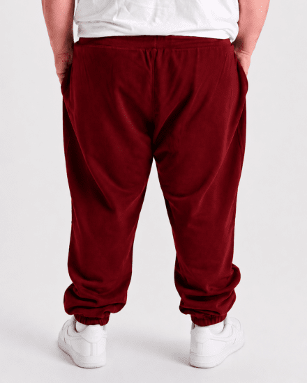 Motley Denim Berlin Sweatpants Red - Jogginghosen für herren - Jogginghosen für Herren in großen Größen
