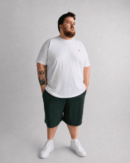 Motley Denim Paris Sweatshorts Racing Green - Jogginghosen für herren - Jogginghosen für Herren in großen Größen