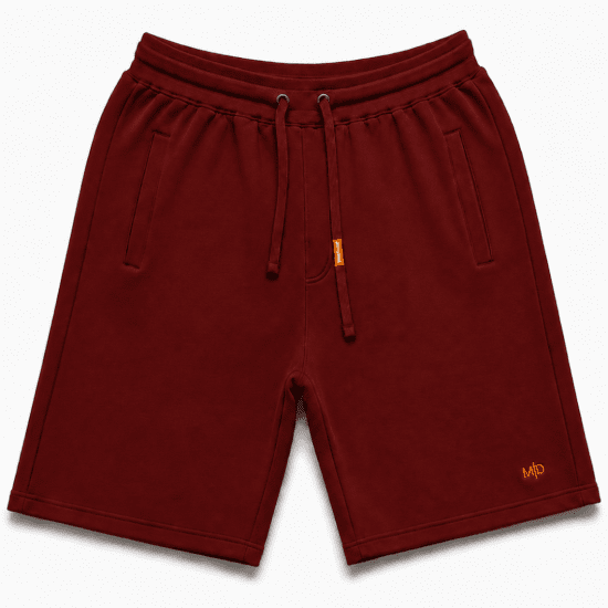 Motley Denim Paris Sweatshorts Red - Jogginghosen für herren - Jogginghosen für Herren in großen Größen