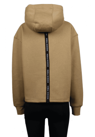 Nora Mikken GERTRUD Cropped Hoodie Camel - DAMENMODE XS-XXL - 