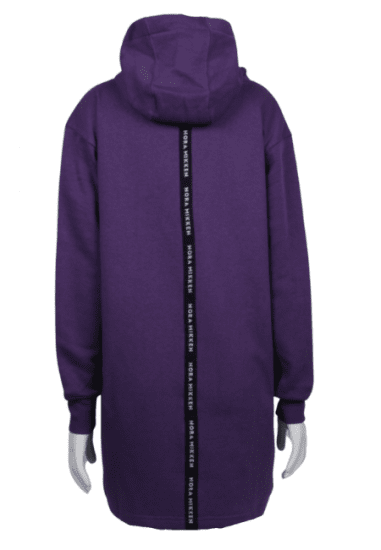 Nora Mikken KADRI Long Hoodie Purple - Sweaters & hoodies - 