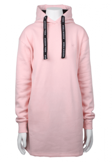 Nora Mikken KRISTINA Long Hoodie Pink - Sweaters & hoodies - 