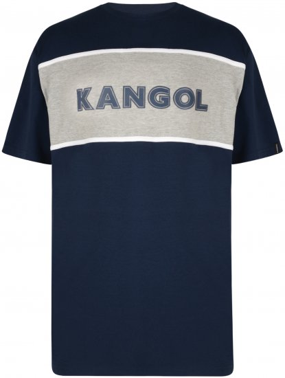 Kangol Whistler T-shirt Navy - Herren-T-Shirts - Herren-T-Shirts in großen Größen