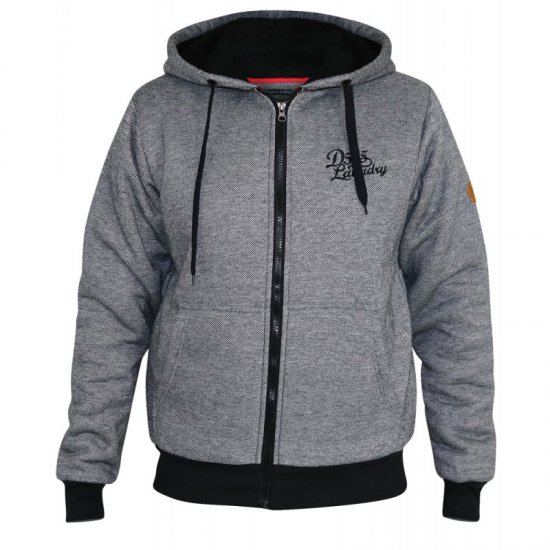 D555 William Sherpa Lined Hoodie - Herren-sweater und -hoodies - Herren-Sweater und -Hoodies in großen Größen