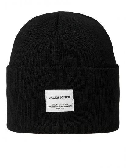 Jack & Jones Long Knit Mütze Schwarz - Mützen - 